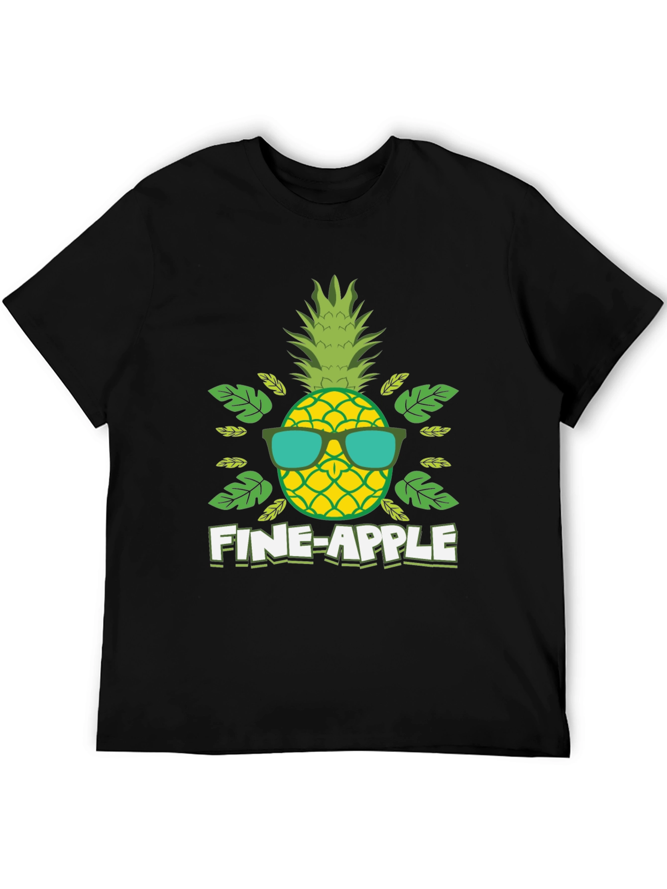 Fine-Apple Graphic Tee - Cool Pineapple Shirt