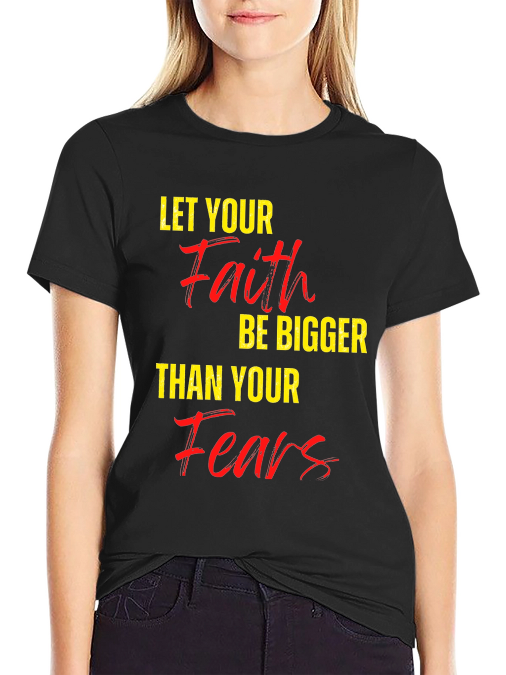Faith Over Fears T-Shirt - Motivational Tee