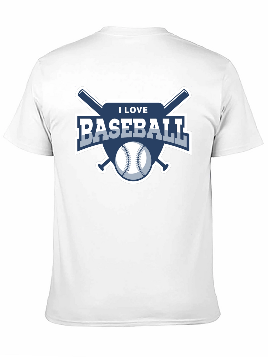 I Love Baseball T-Shirt - Sports Fan Tee