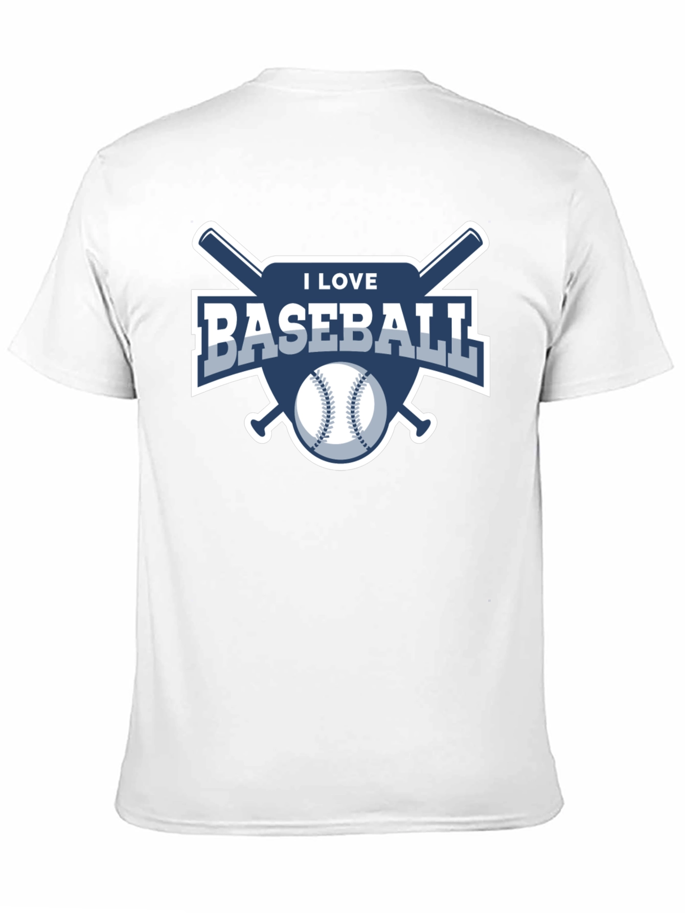 I Love Baseball T-Shirt - Sports Fan Tee