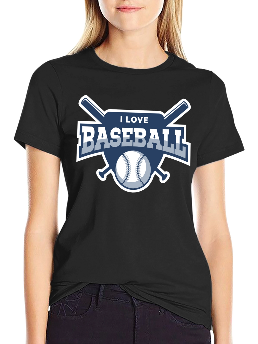 I Love Baseball T-Shirt - Sports Fan Tee