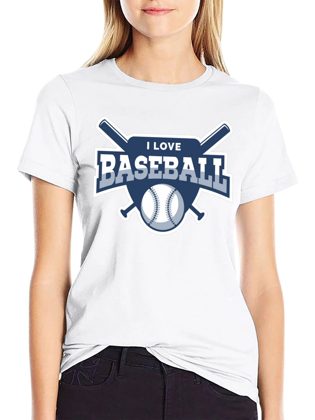 I Love Baseball T-Shirt - Sports Fan Tee