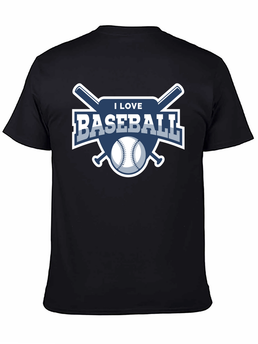 I Love Baseball T-Shirt - Sports Fan Tee
