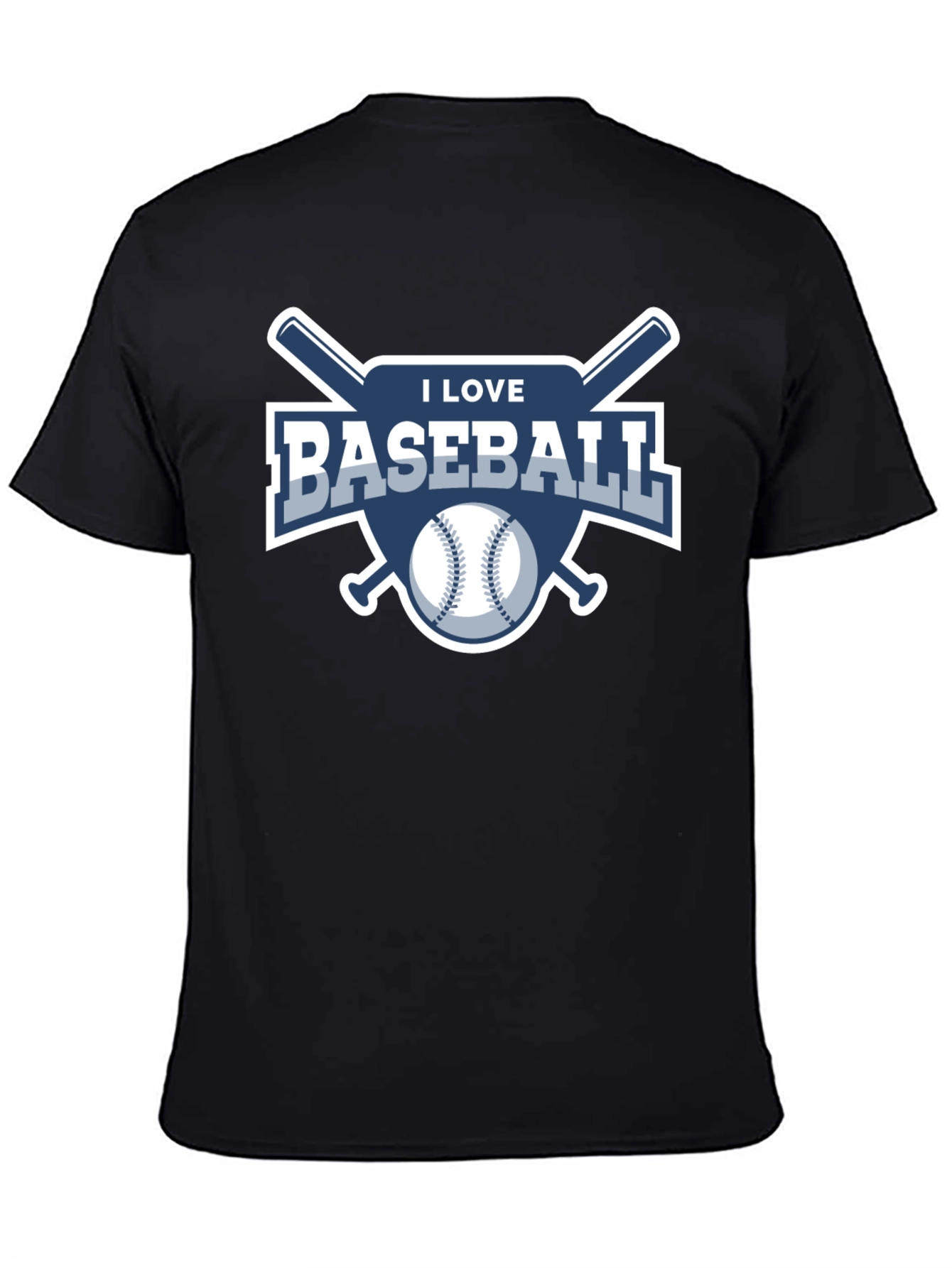 I Love Baseball T-Shirt - Sports Fan Tee
