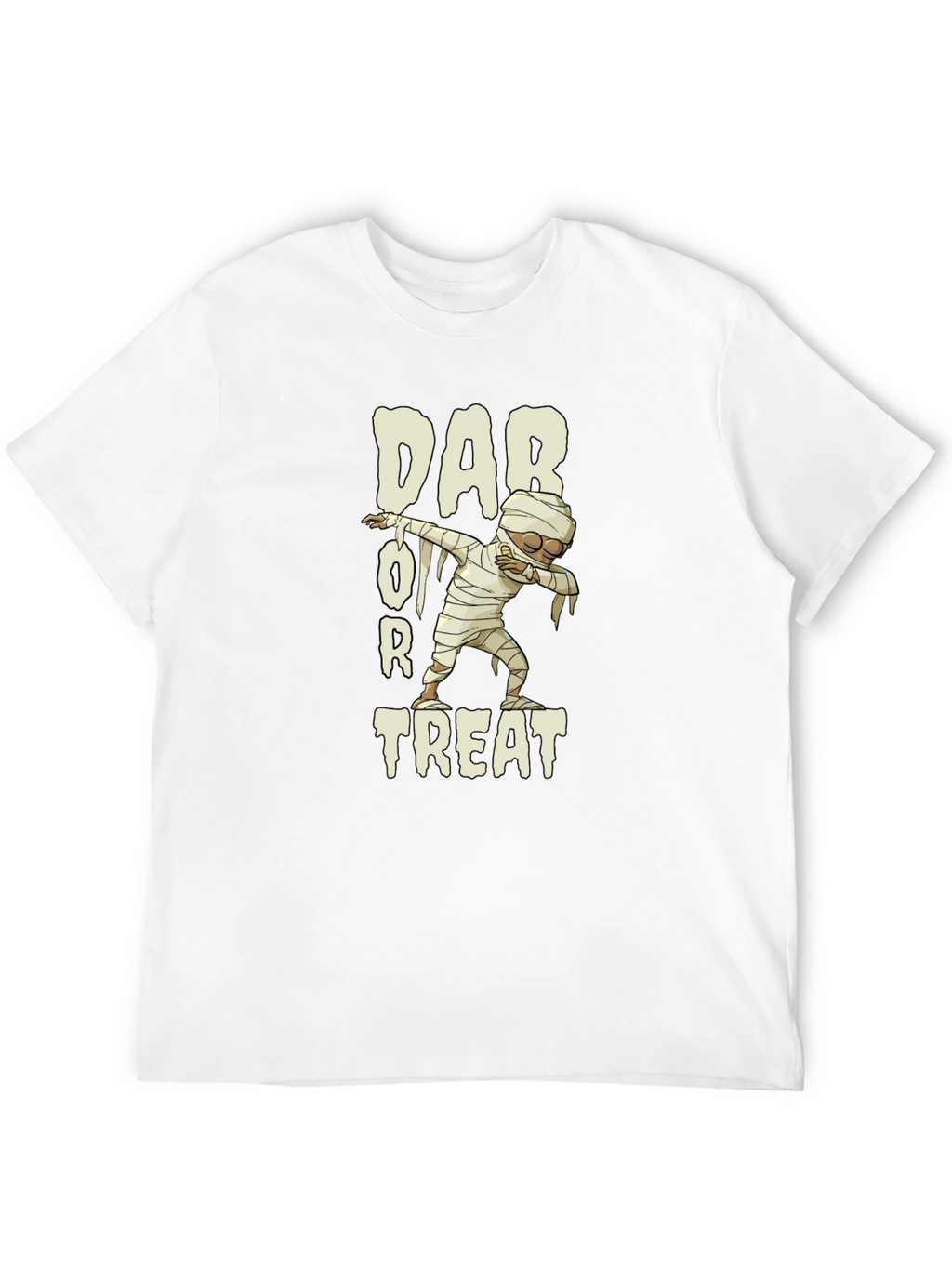 Dab or Treat Mummy T-Shirt - Halloween Fun