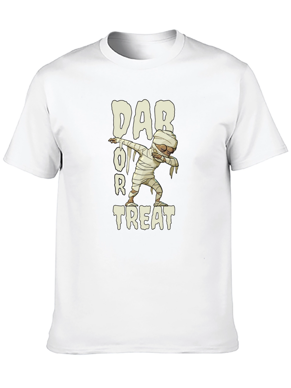 Dab or Treat Mummy T-Shirt - Halloween Fun