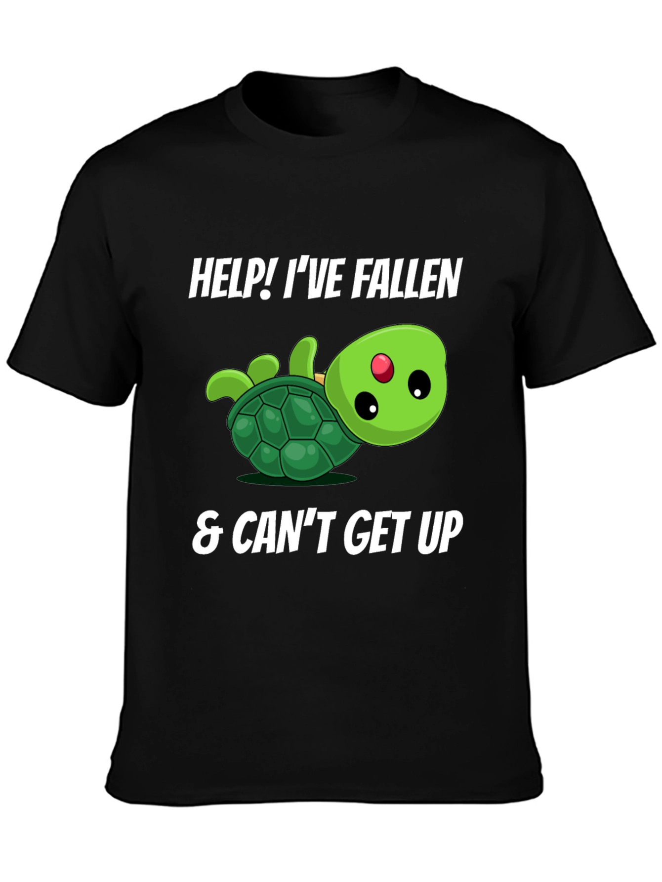 Help Turtle T-Shirt - Ive Fallen & Cant Get Up