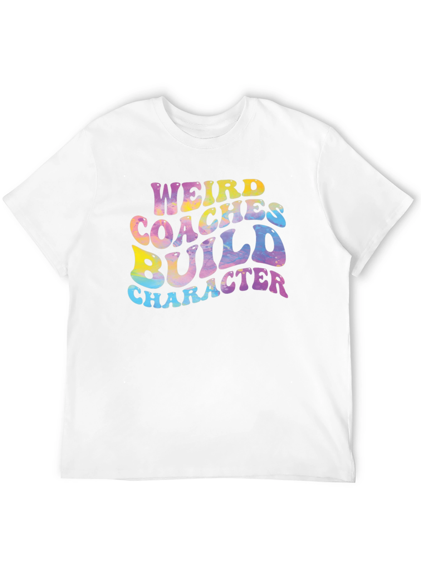 Weird Coaches Build Character Graphic Tee