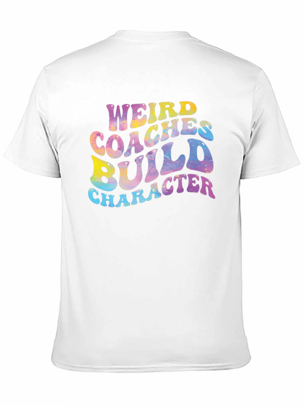 Weird Coaches Build Character Graphic Tee