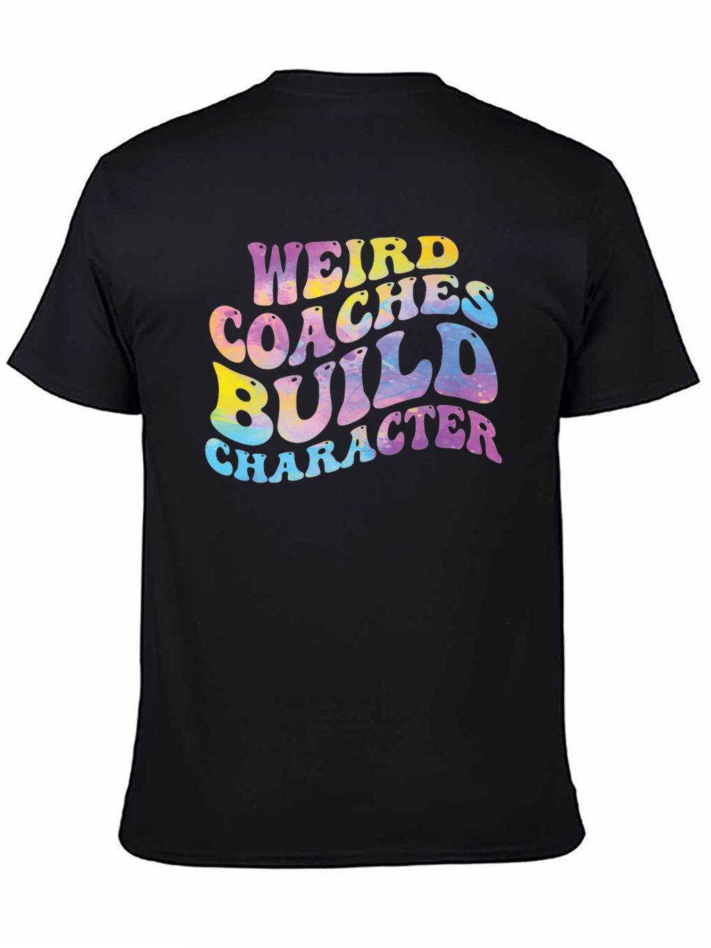 Weird Coaches Build Character Graphic Tee