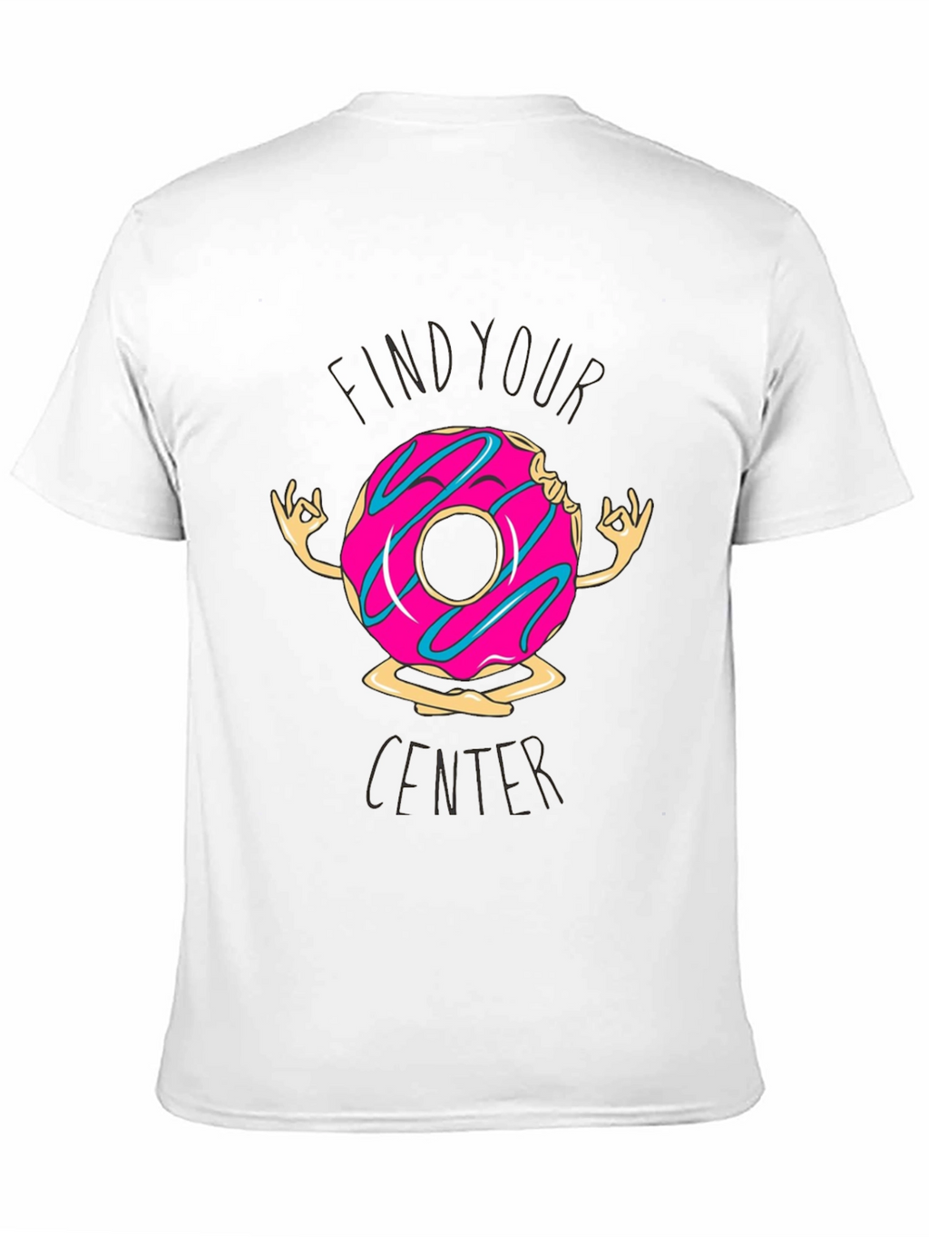 Zen Donut T-Shirt: Find Your Center in Comfort!