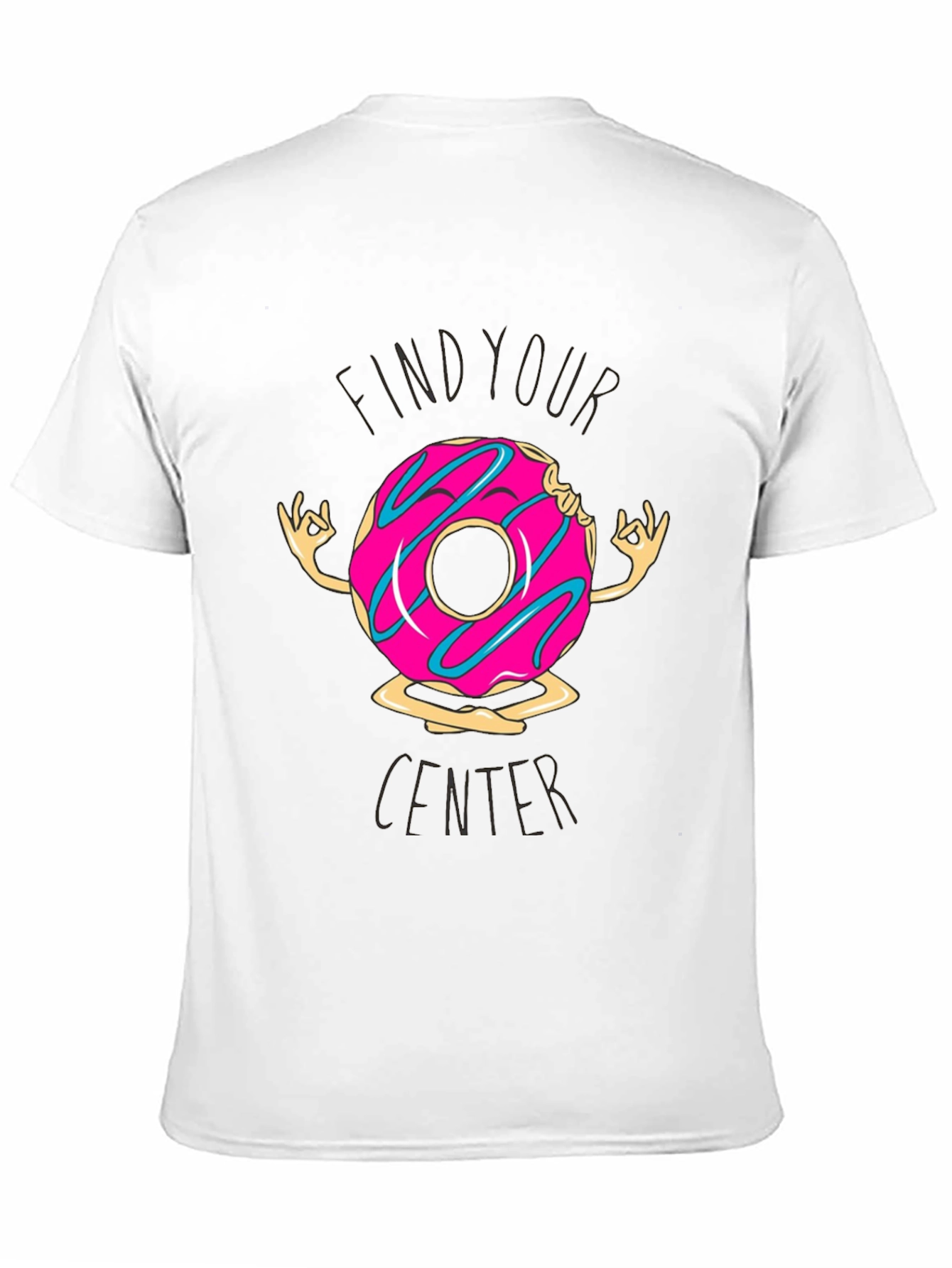 Zen Donut T-Shirt: Find Your Center in Comfort!