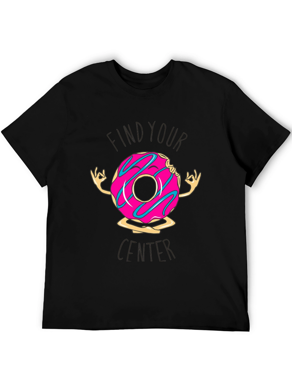Zen Donut T-Shirt: Find Your Center in Comfort!
