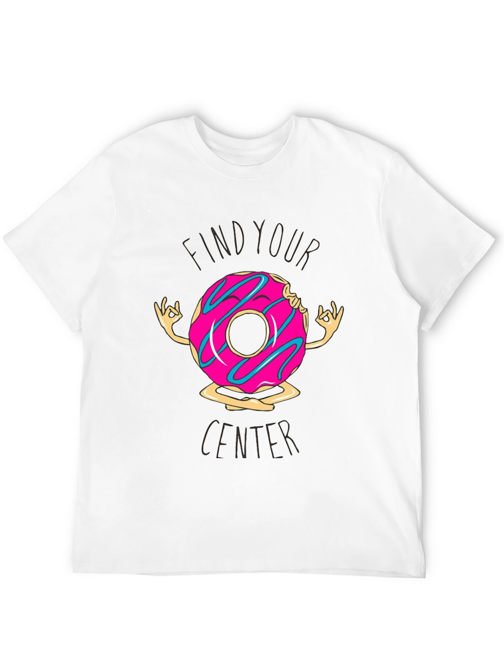 Zen Donut T-Shirt: Find Your Center in Comfort!
