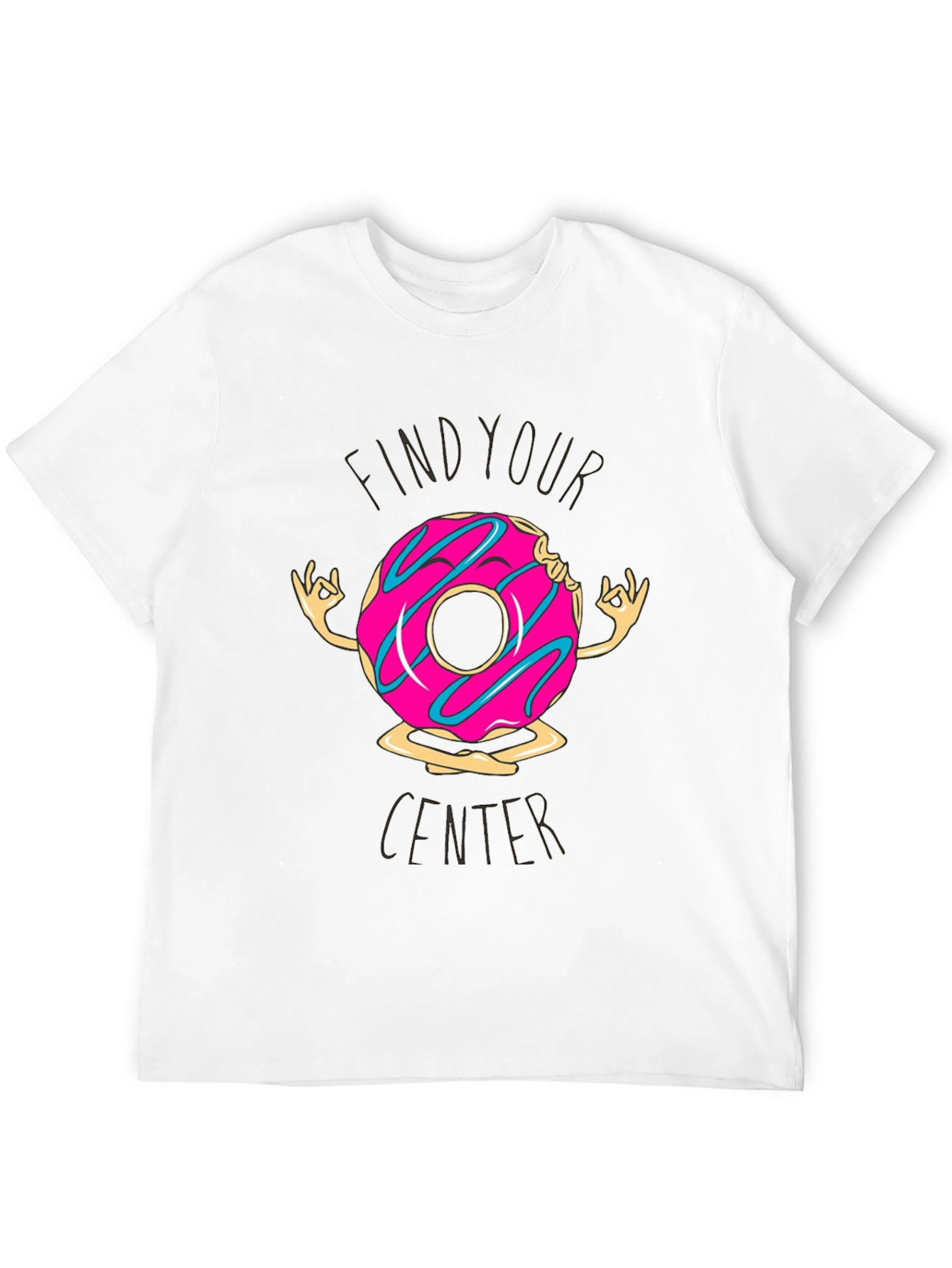 Zen Donut T-Shirt: Find Your Center in Comfort!