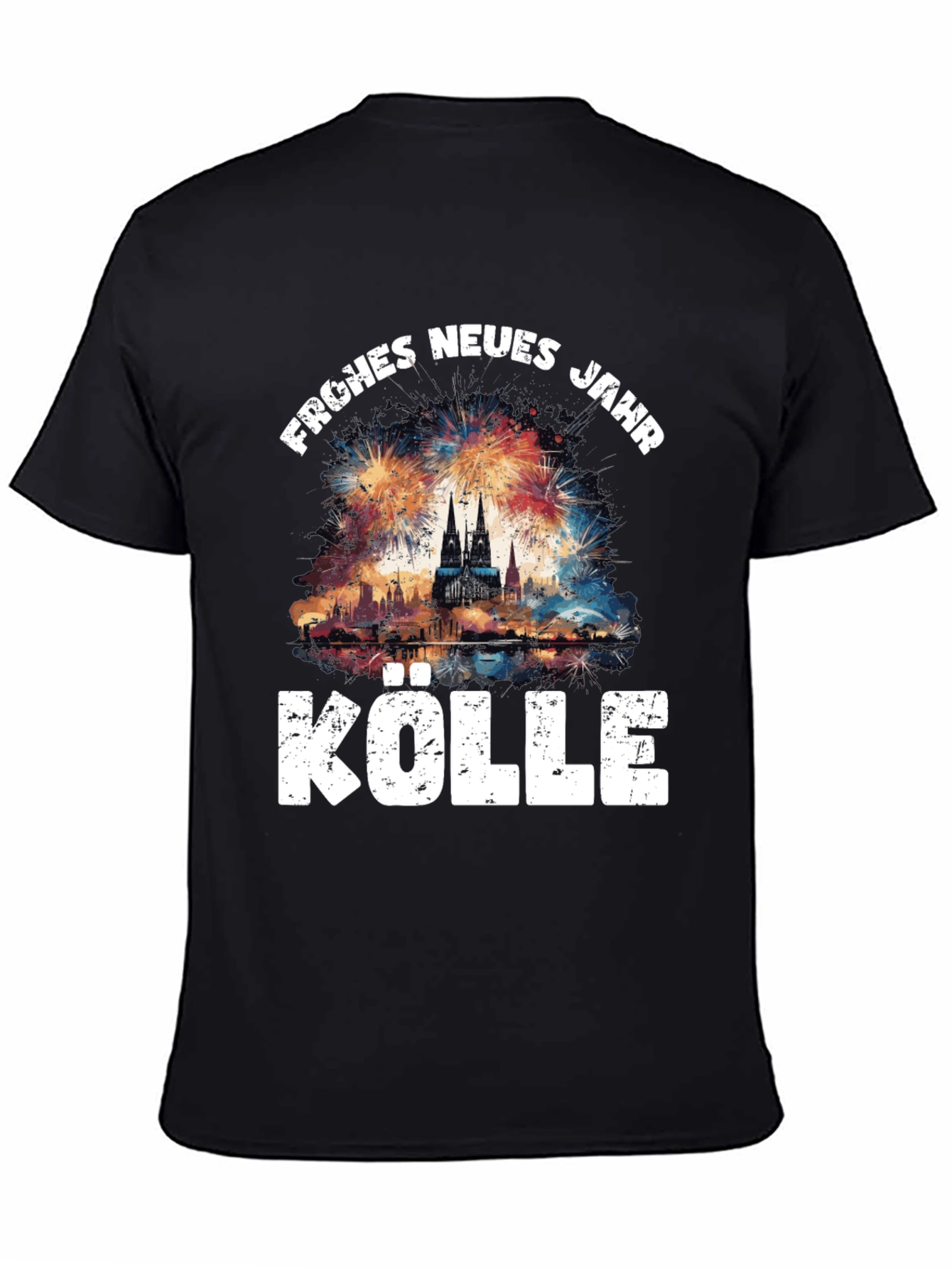 Frohes Neues Jahr Kölle T-Shirt - Cologne Germany New Year