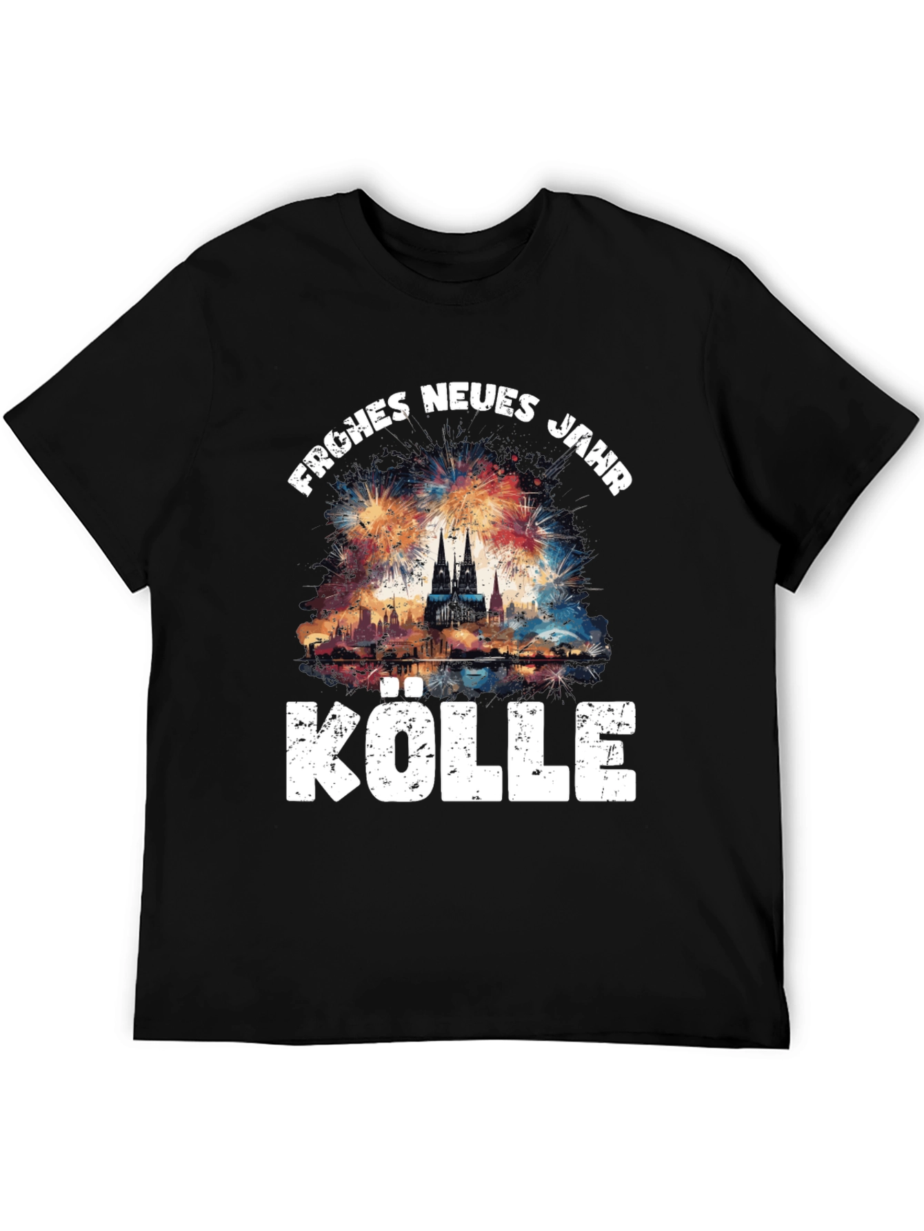 Frohes Neues Jahr Kölle T-Shirt - Cologne Germany New Year