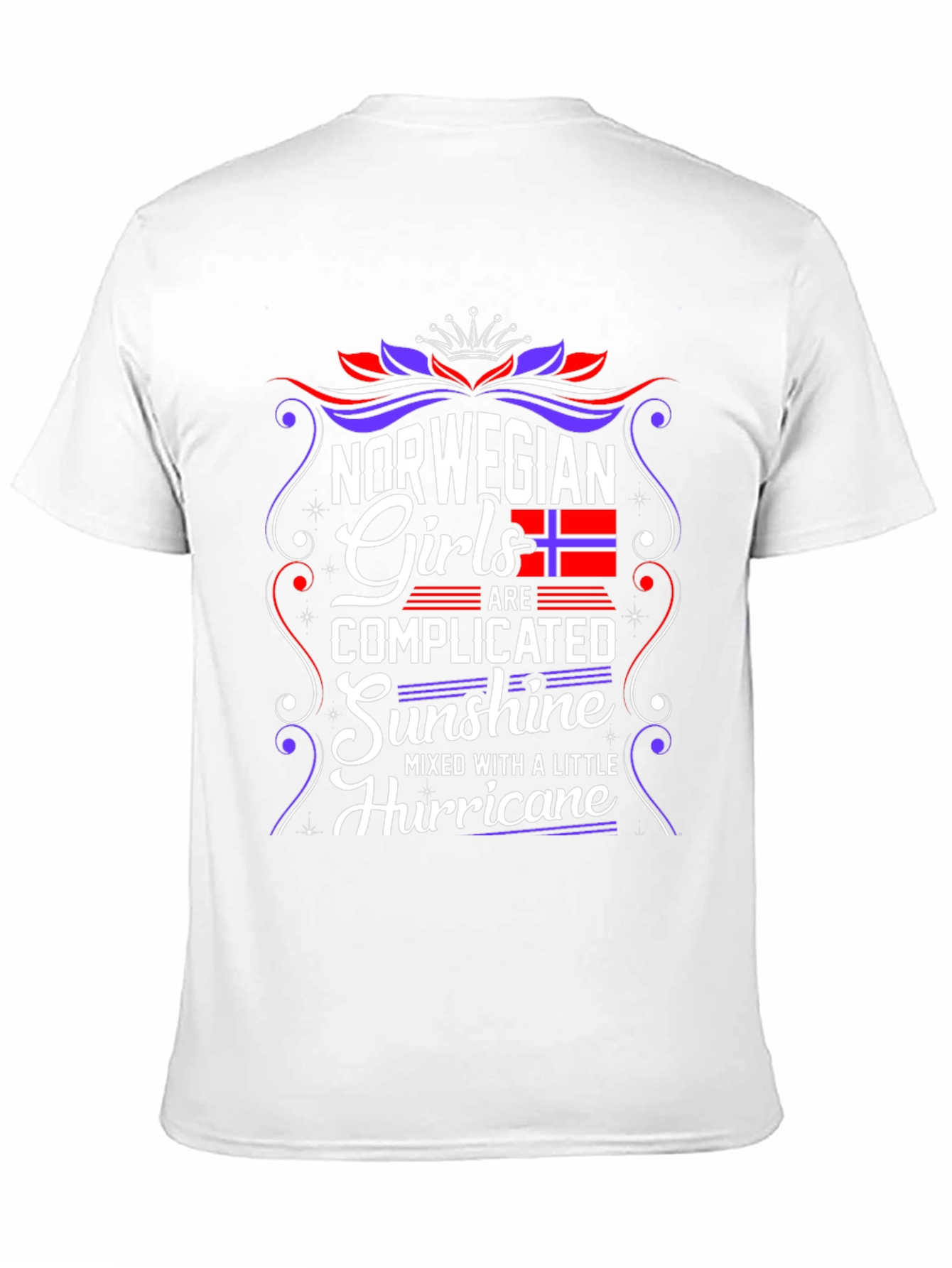 Norwegian Girls T-Shirt - Complicated Sunshine Hurricane