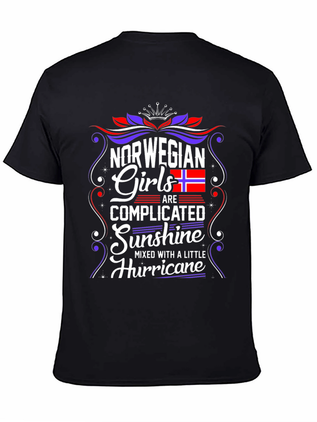Norwegian Girls T-Shirt - Complicated Sunshine Hurricane