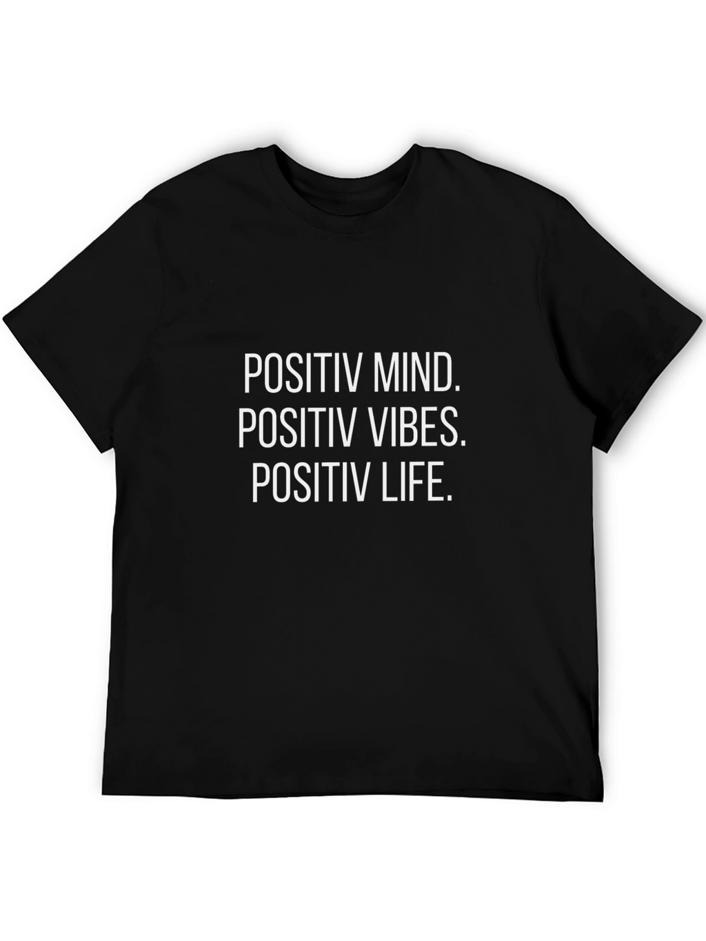 Positive Mindset Graphic T-Shirt