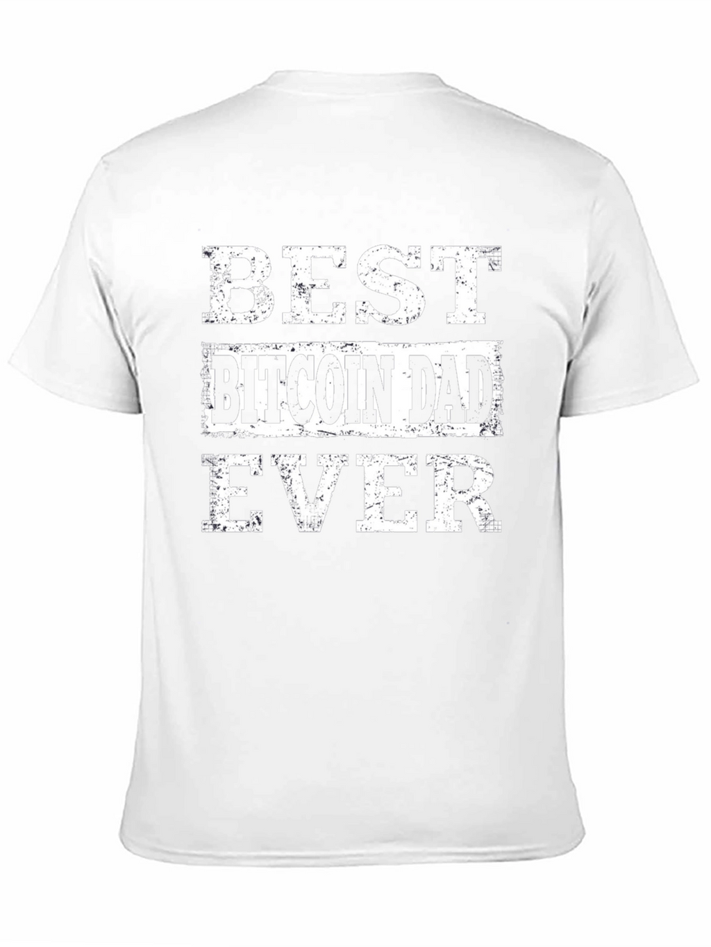 Best Bitcoin Dad Ever Black T-Shirt