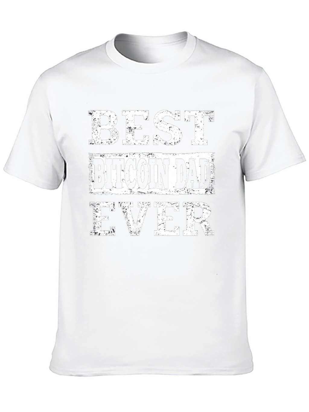 Best Bitcoin Dad Ever Black T-Shirt