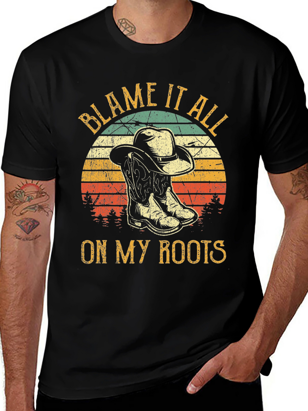 Blame It All On My Roots T-Shirt