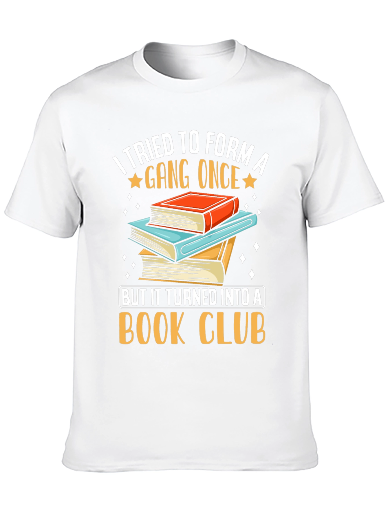Funny Book Club T-Shirt Gang Turned Book Club Tee