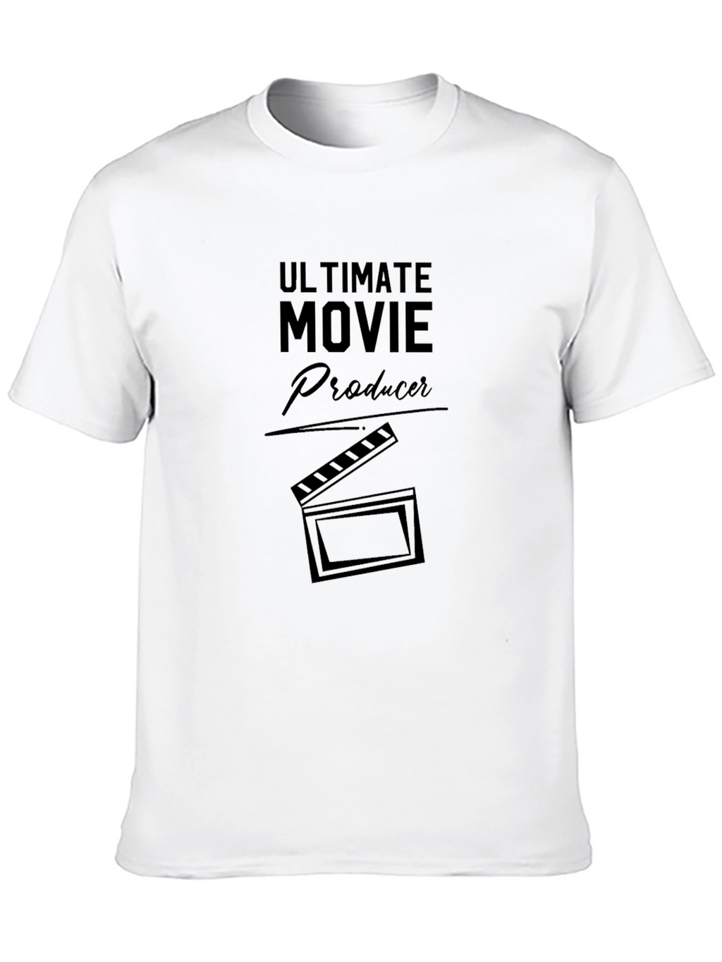 Ultimate Movie Producer Black Graphic T-Shirt