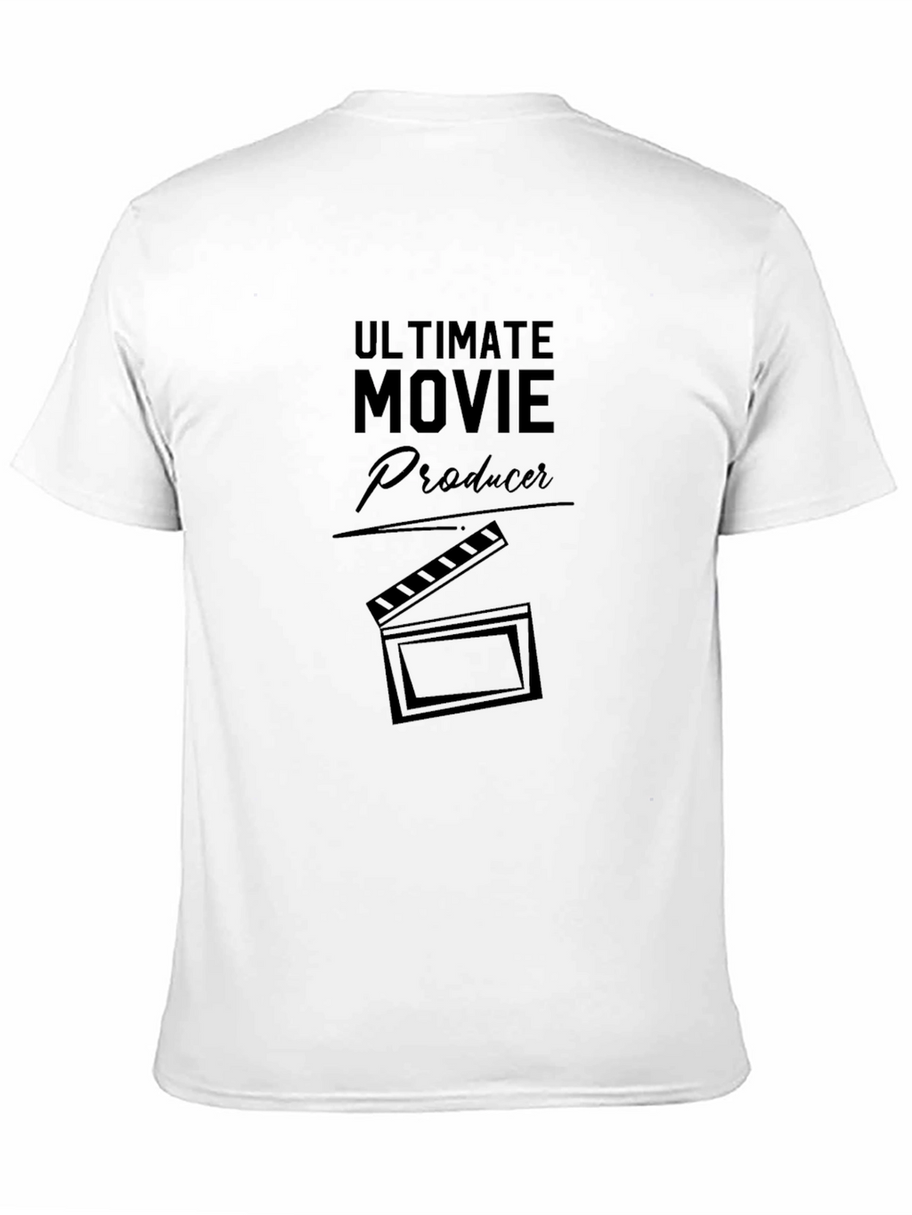 Ultimate Movie Producer Black Graphic T-Shirt