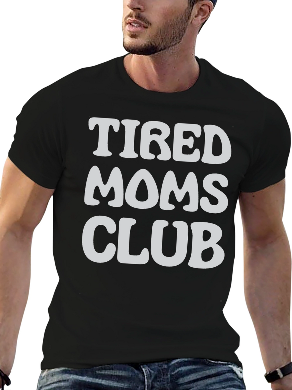 Tired Moms Club Graphic T-Shirt