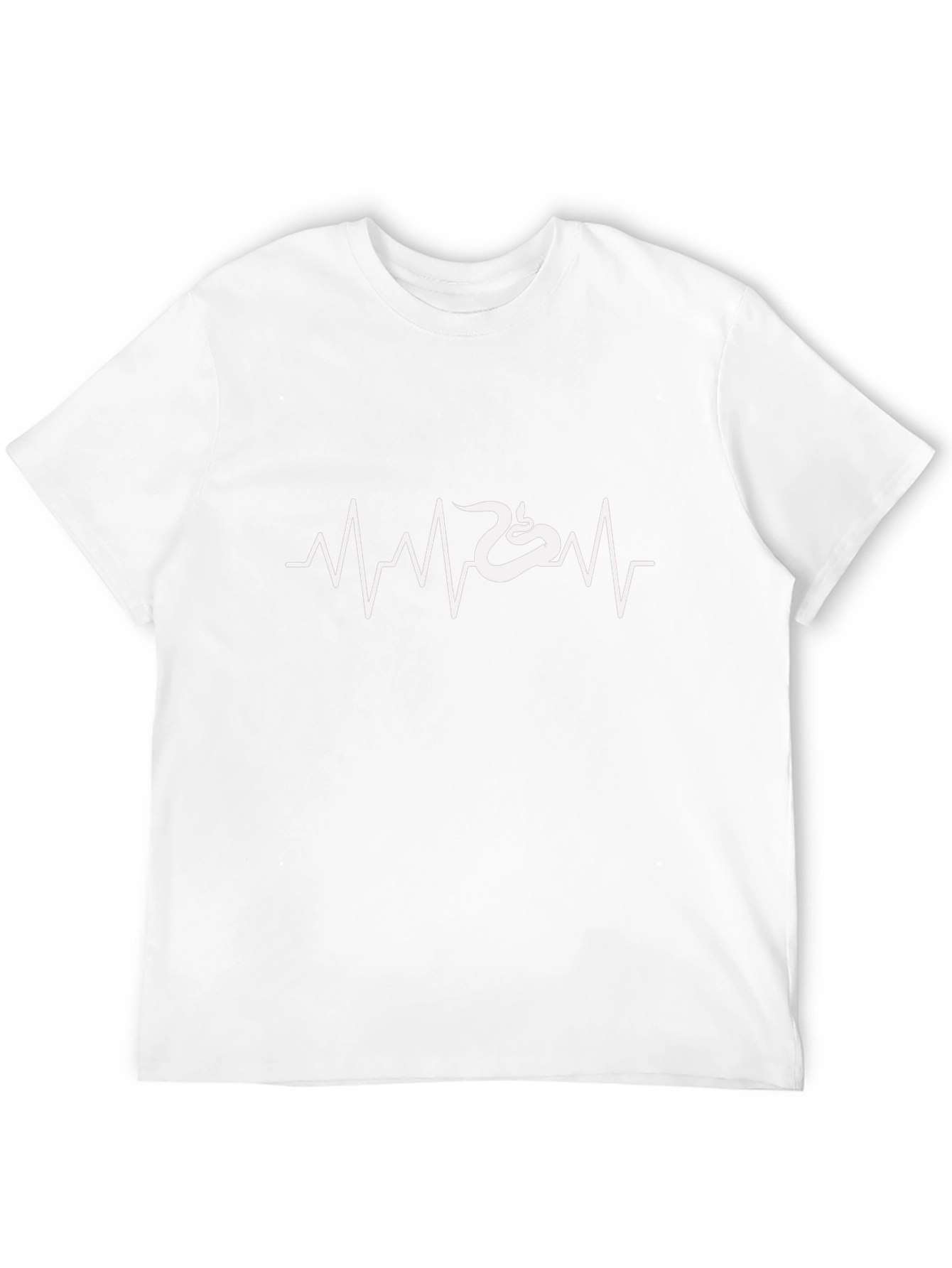 Snake Heartbeat T-Shirt - Cool Graphic Tee