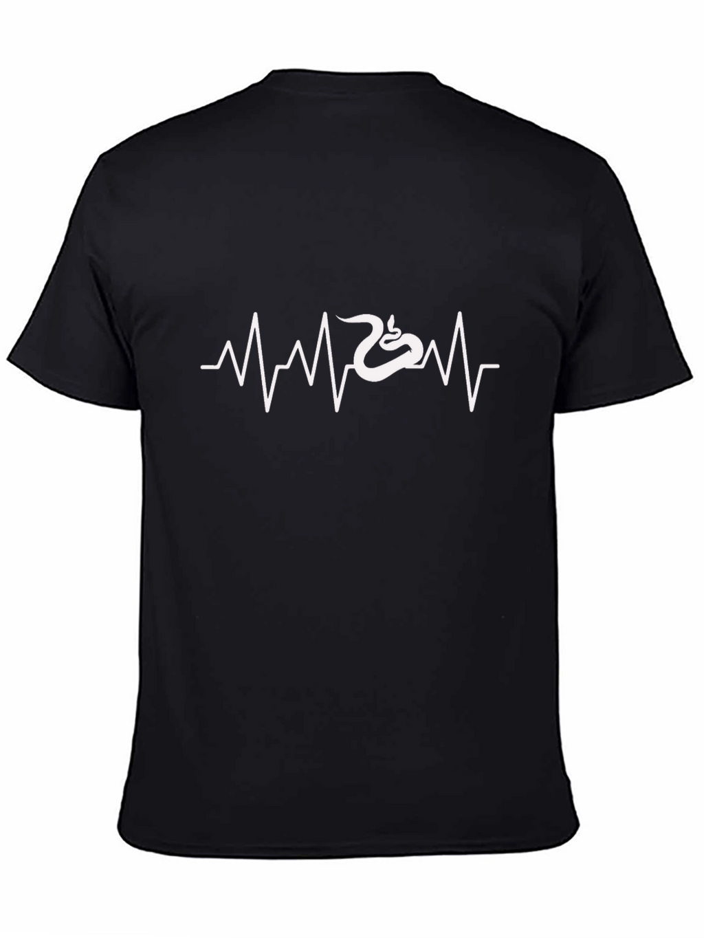 Snake Heartbeat T-Shirt - Cool Graphic Tee
