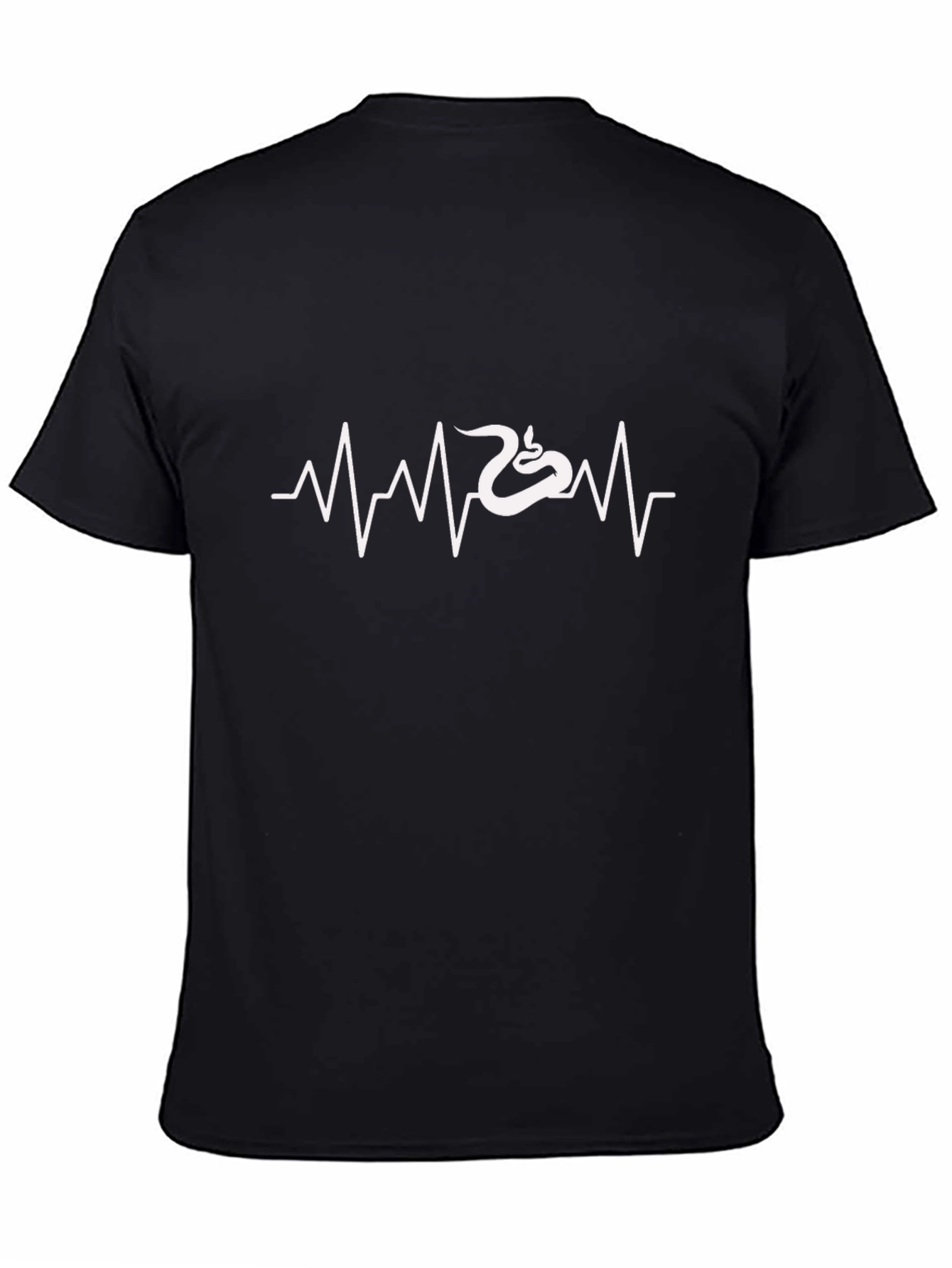 Snake Heartbeat T-Shirt - Cool Graphic Tee