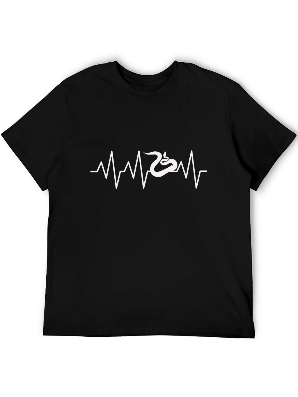 Snake Heartbeat T-Shirt - Cool Graphic Tee