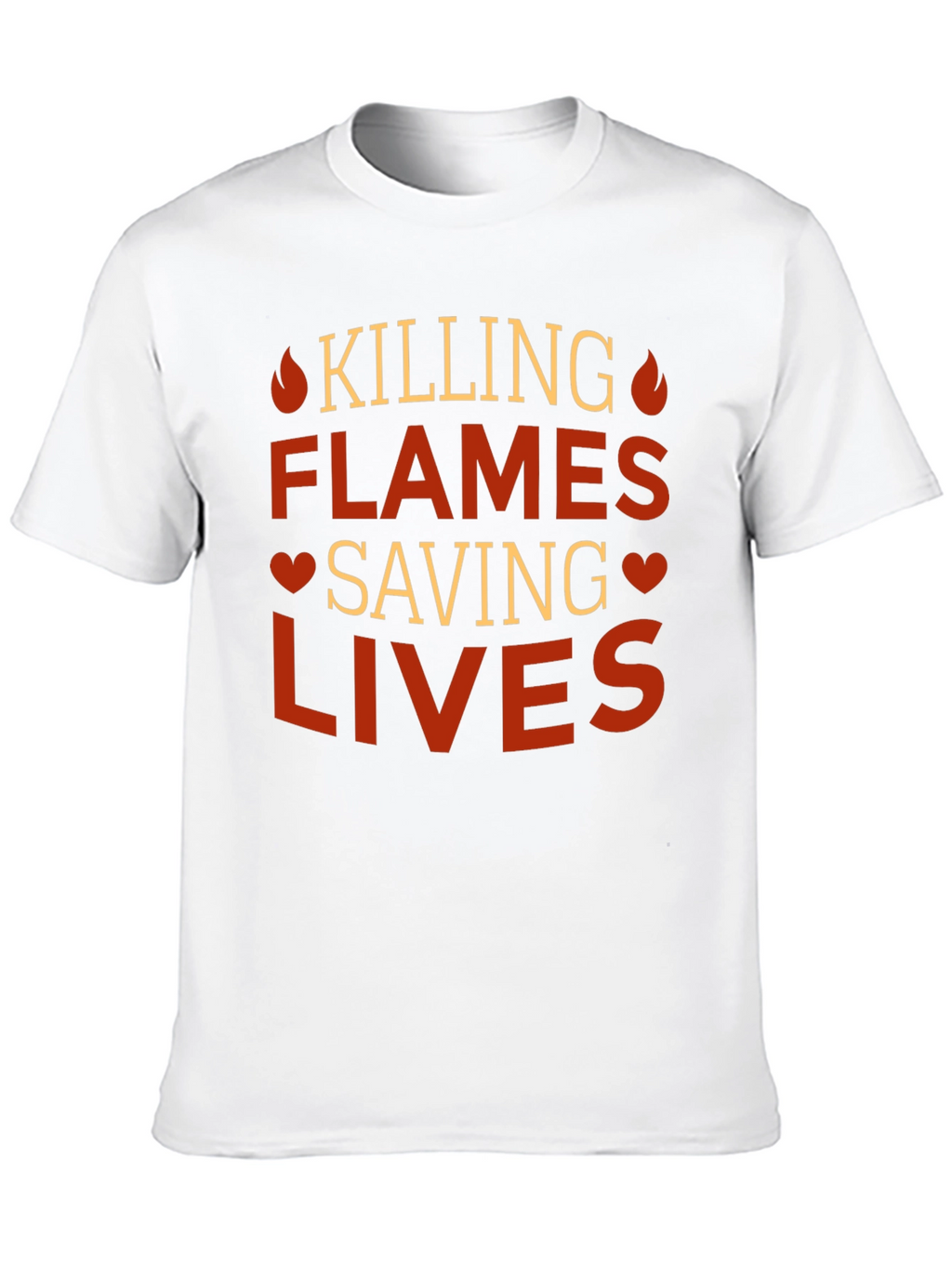 Killing Flames Saving Lives Graphic Tee