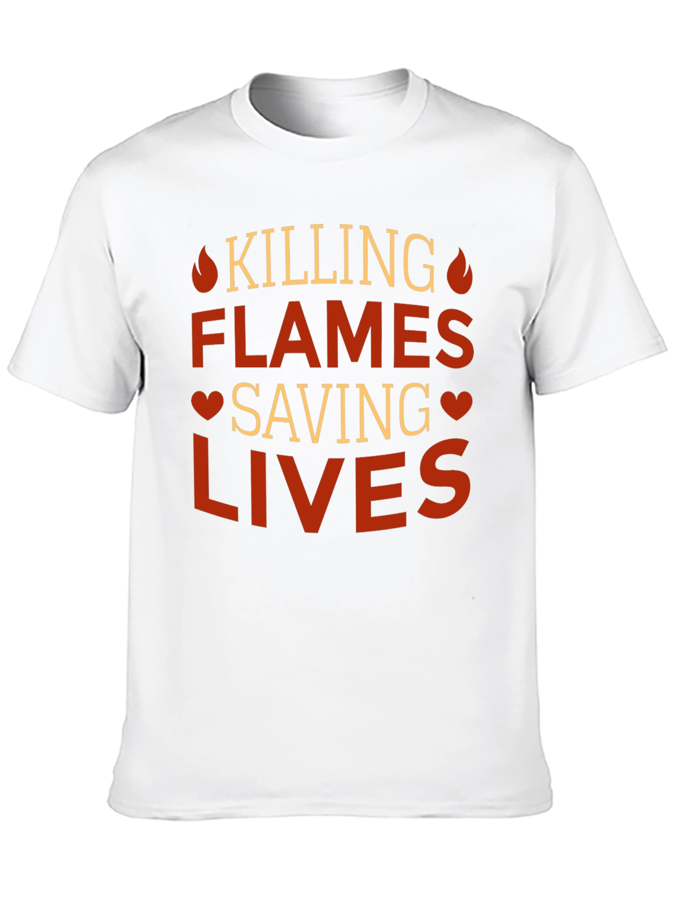 Killing Flames Saving Lives Graphic Tee