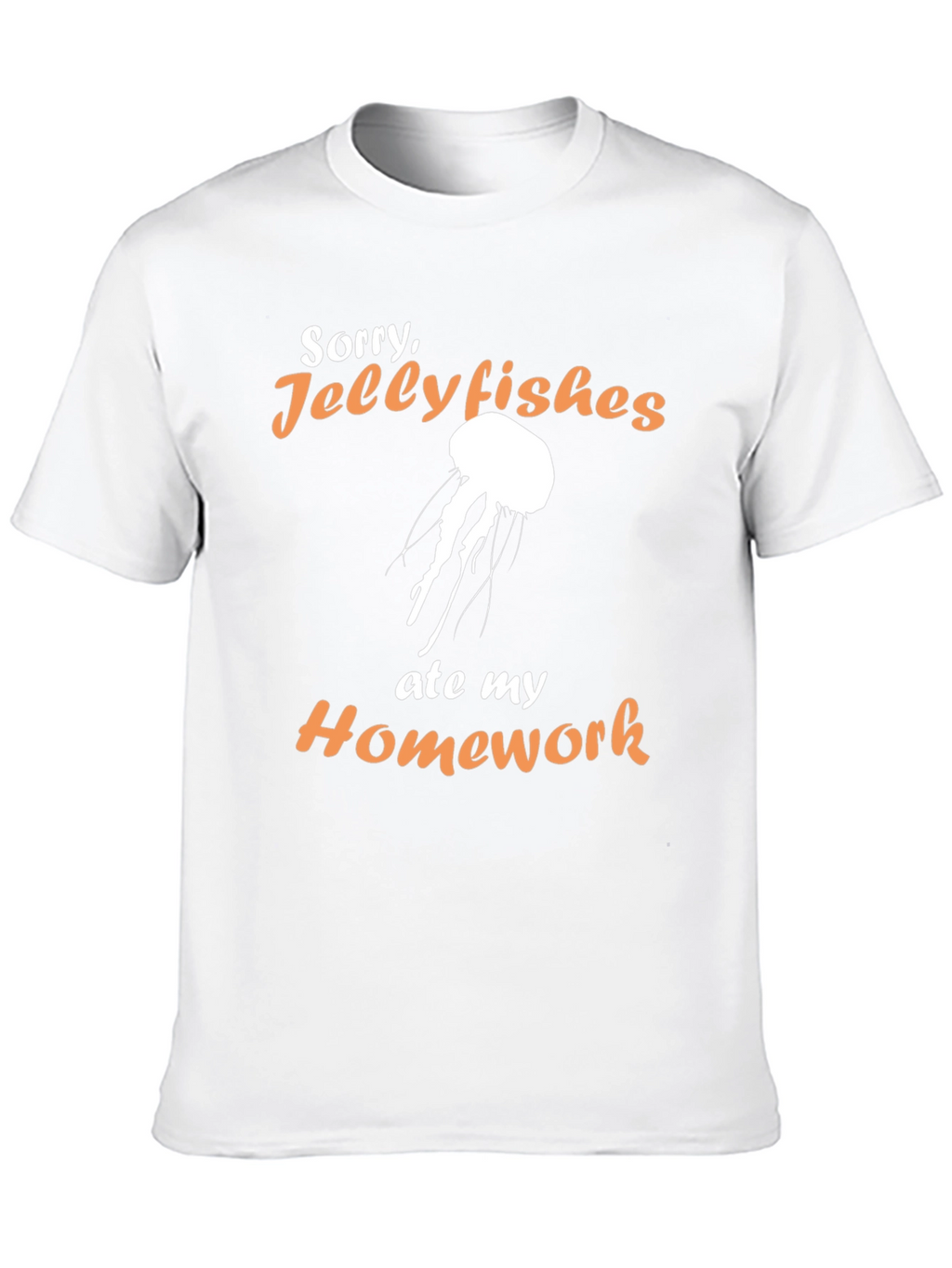 Jellyfish Homework T-Shirt - Funny Novelty Tee