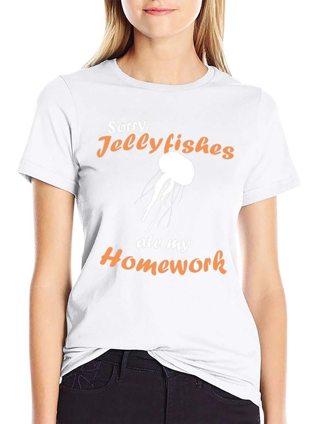 Jellyfish Homework T-Shirt - Funny Novelty Tee