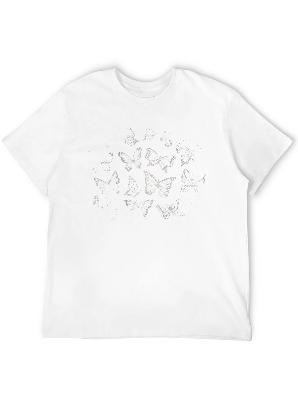 Black Butterfly Graphic T-Shirt