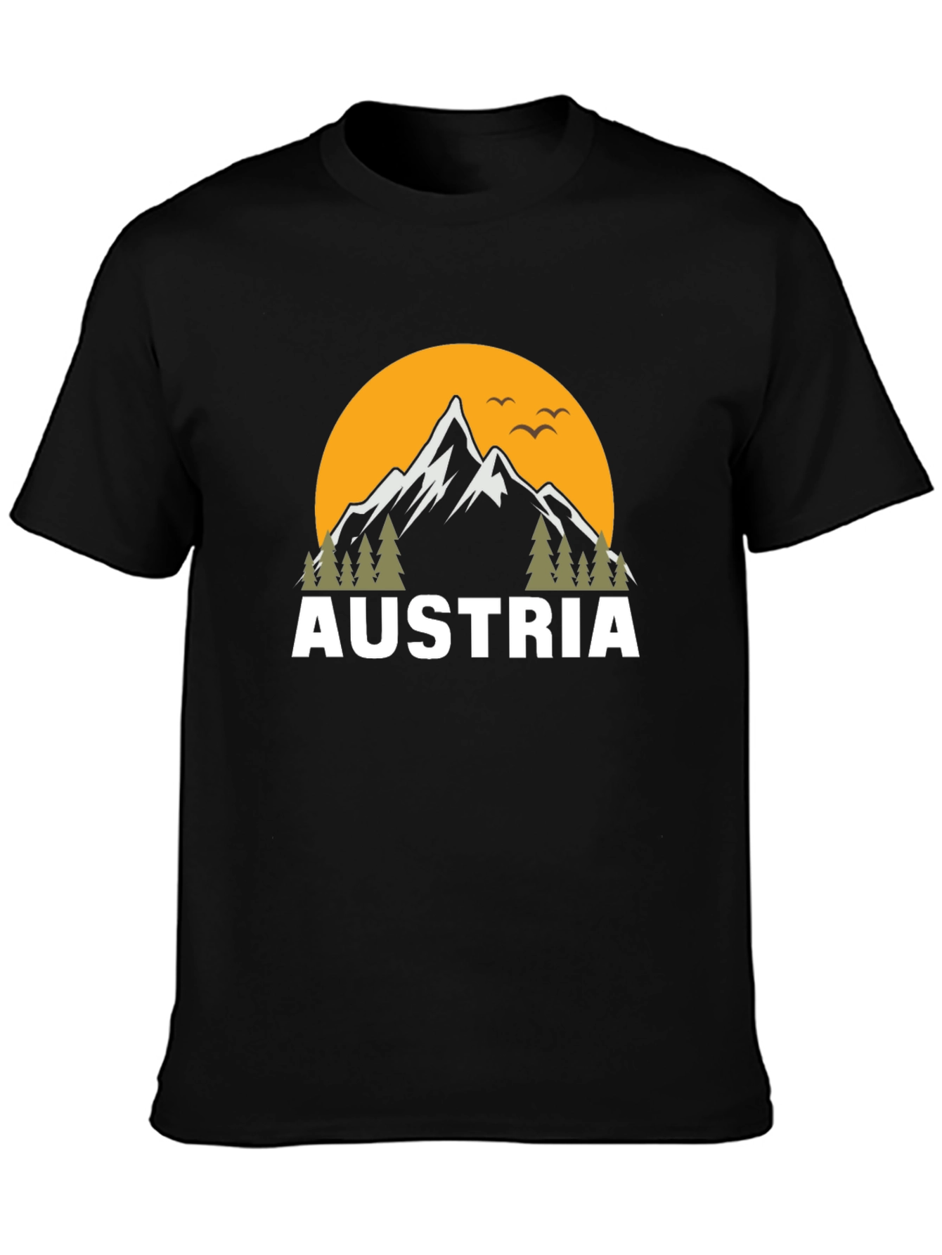 Austria Mountain Graphic T-Shirt
