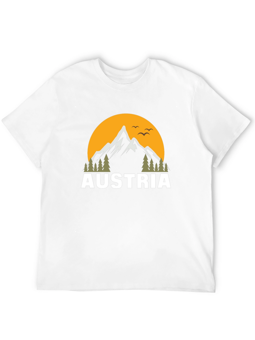 Austria Mountain Graphic T-Shirt