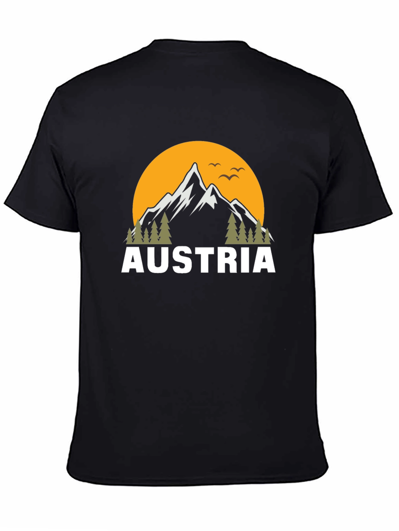 Austria Mountain Graphic T-Shirt