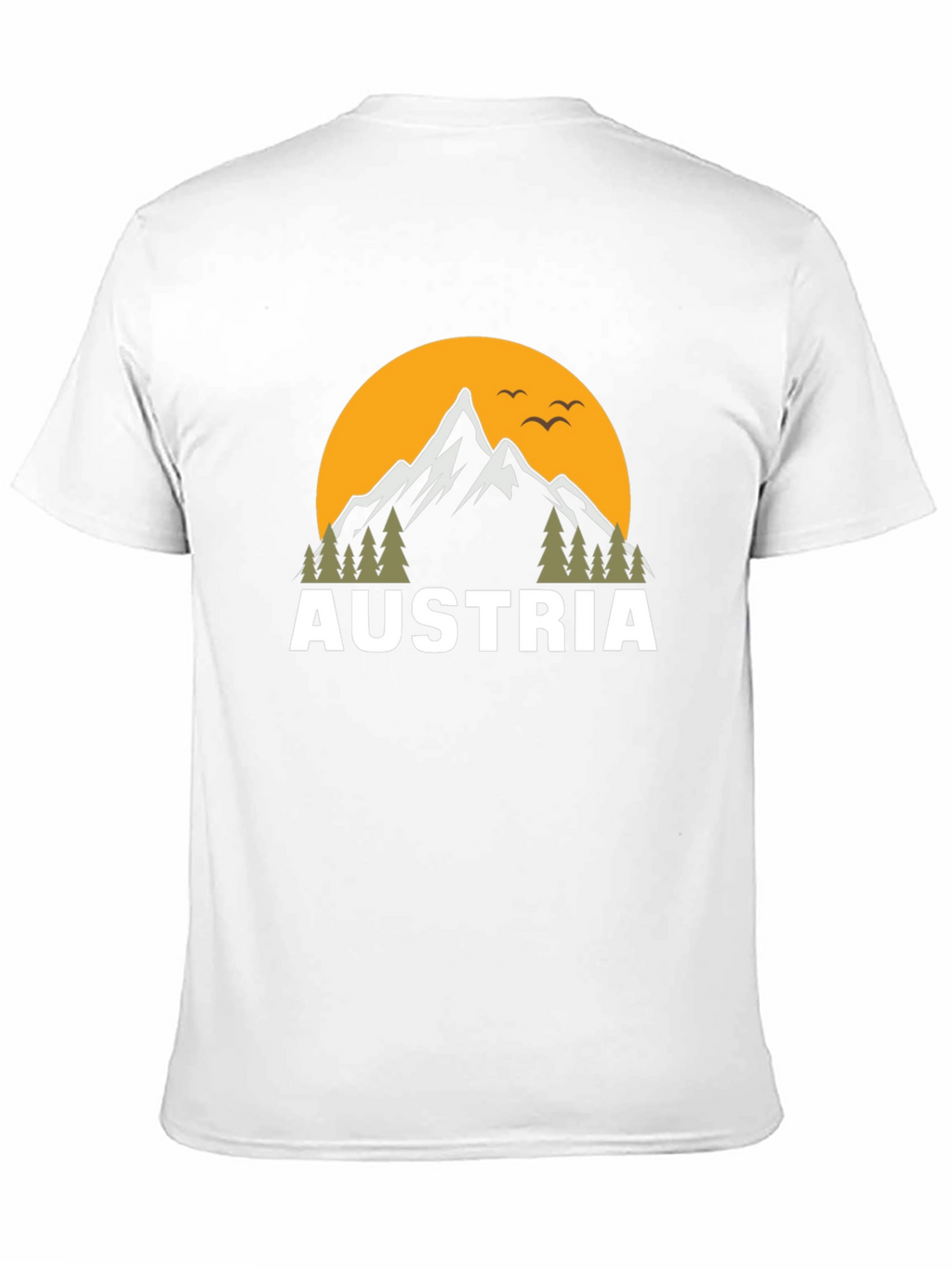 Austria Mountain Graphic T-Shirt