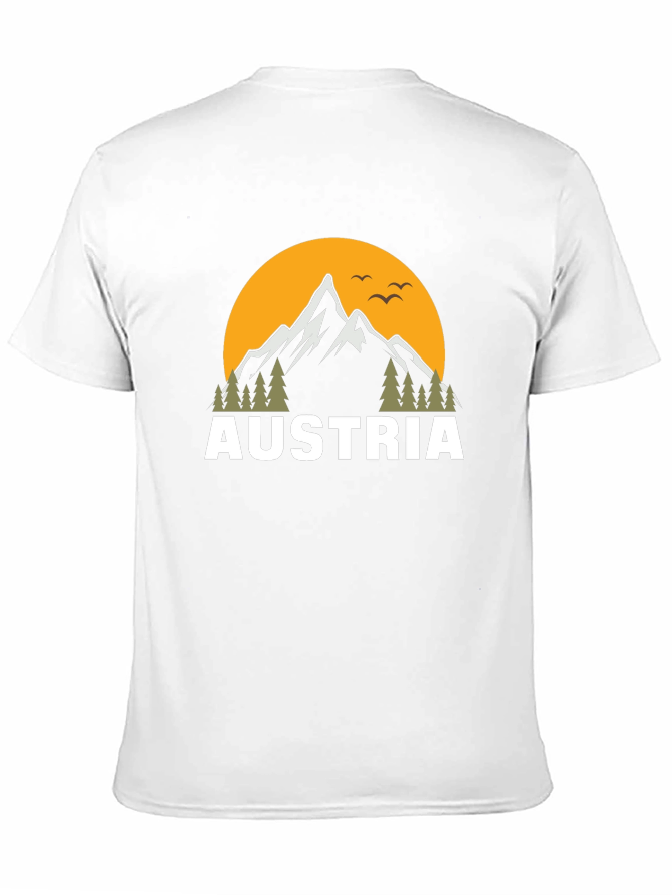 Austria Mountain Graphic T-Shirt