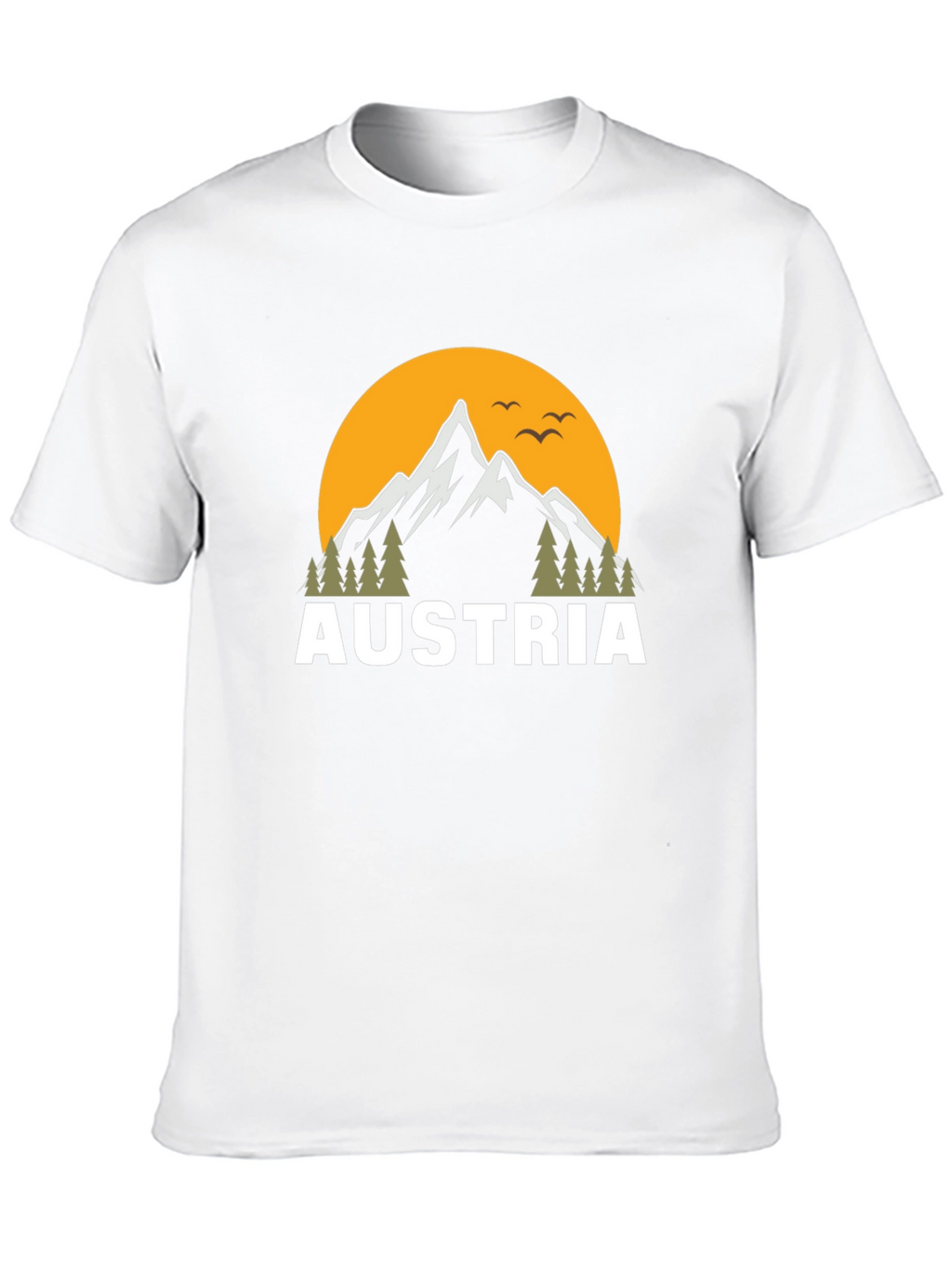Austria Mountain Graphic T-Shirt