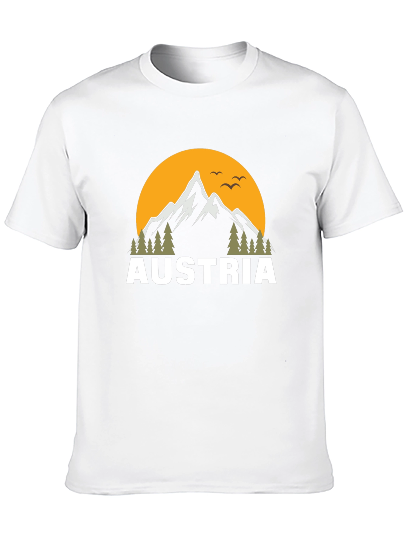 Austria Mountain Graphic T-Shirt