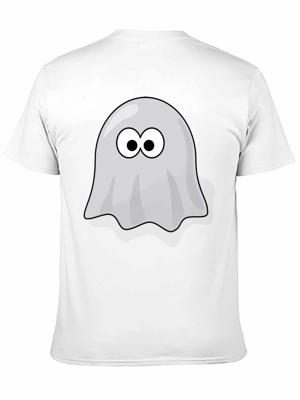 Spooky Cute Ghost Graphic Tee - Halloween Shirt