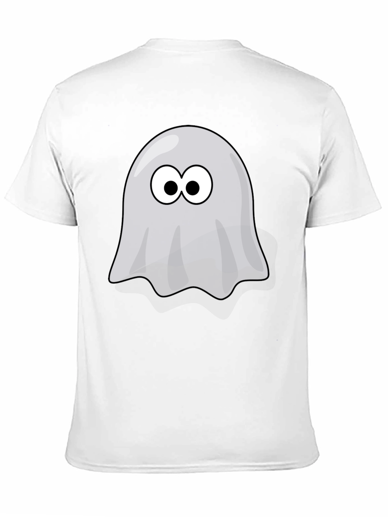 Spooky Cute Ghost Graphic Tee - Halloween Shirt
