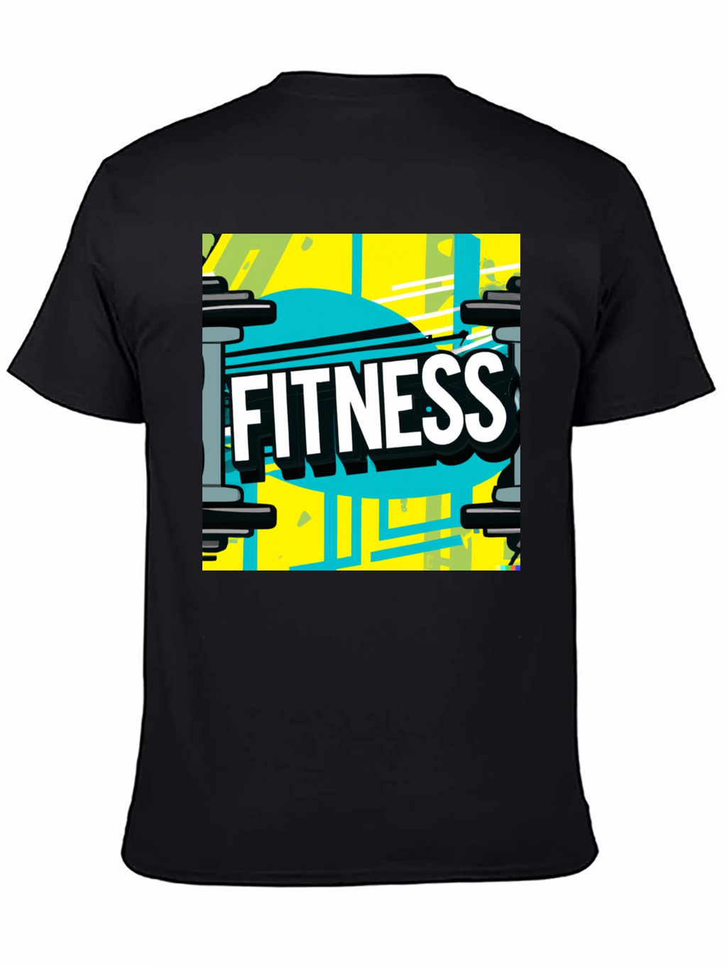 Fitness Graphic Tee - Workout Style